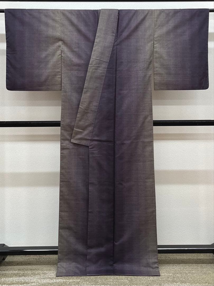 本場大島紬 伝統工芸品 純泥染 訪問着 手織 正絹 X555 - メルカリ
