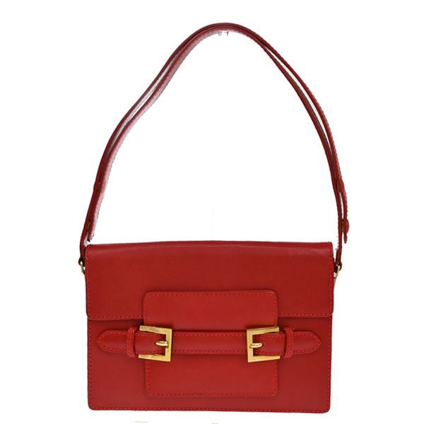 FENDI フェンディ ショルダー ハンドバッグ レザー 65KA974