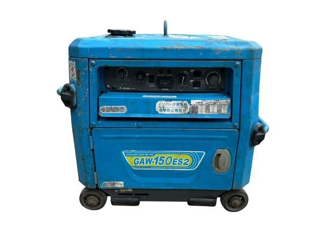 Denyo GAW-150ES2 発電機 溶接機 GAW150ES2 小型エンジン溶接機超低騒音型 1台 デンヨー 【通販