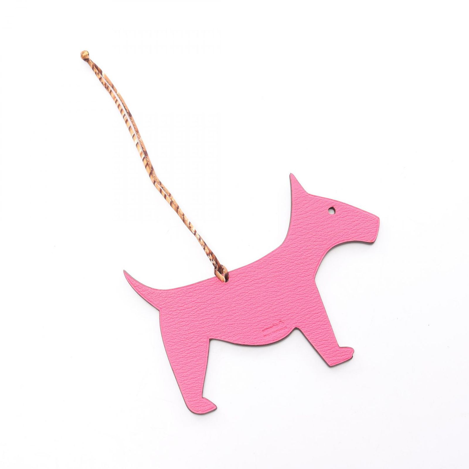 新品未使用❗️エルメス チャーム ダックスフンド グレー✖︎レッド