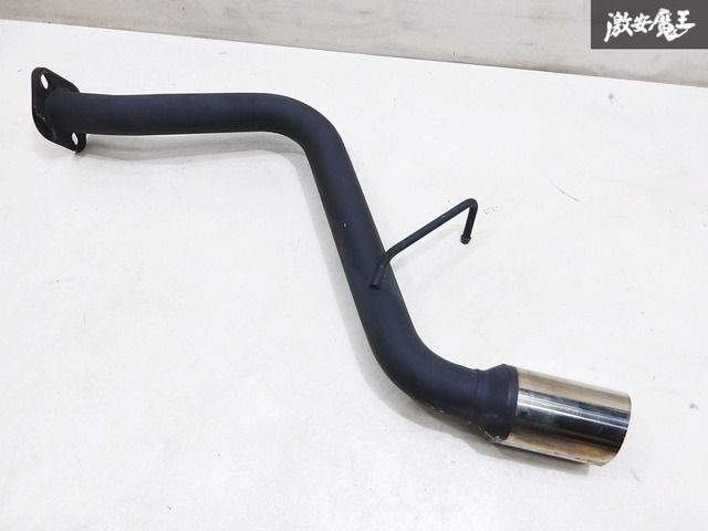 ダイハツタントカスタムRS L350S ワンオフフルストレートリアピースマフラー タント カスタム L350S オールステンマフラー オーバル 左右4本