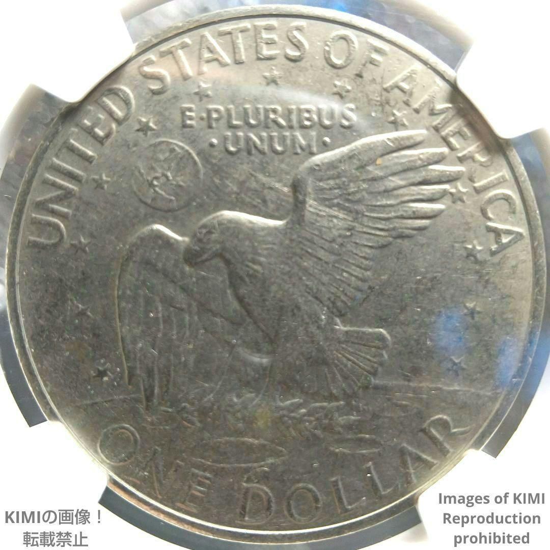 1972 $1 Eisenhower Dollar NGC SANPLE TICC 2170368-064 TICC Tokyo