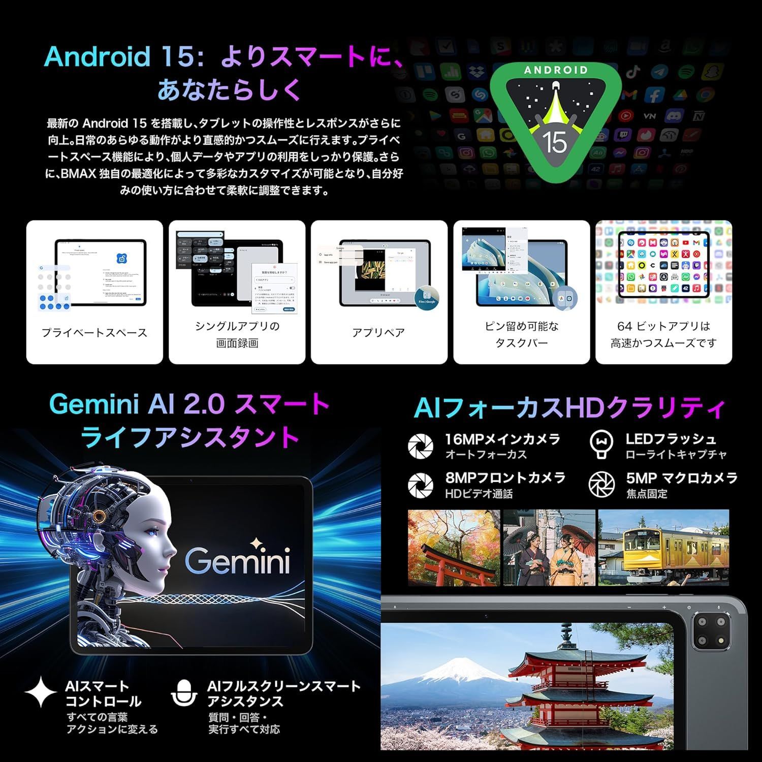 専用ケース付属！✨最新版11インチタブレット✨BMAX♡I12 Power 美品 Amazon.co.jp: Bmax I12 POWER 保護ケース 薄型 軽量、衝突防止 防水防