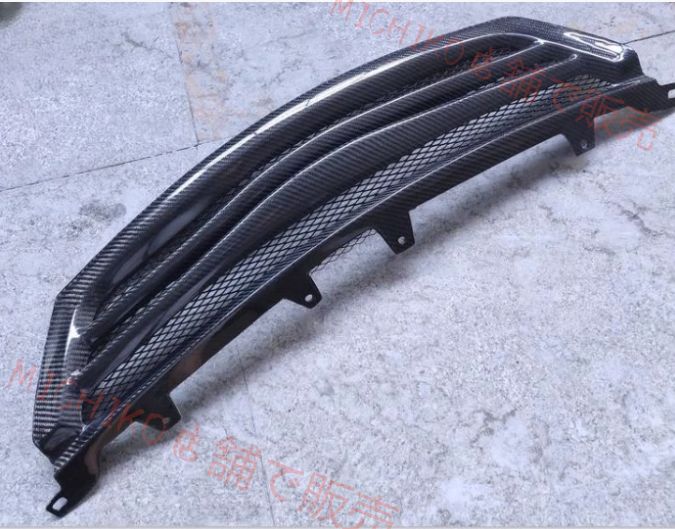 2004 - 2009年 トヨタ マークX GRX120 GRX121 GRX125 3タイプ選択 カーボン製 フロントグリル 外装カスタム FFCRYSTALESIA_COM