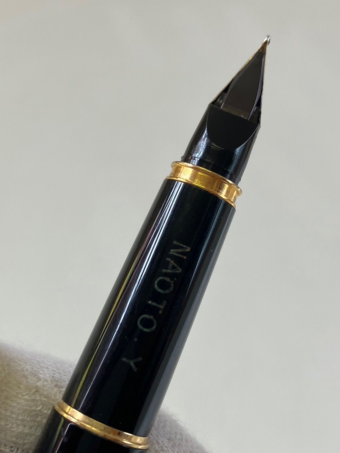 中古品】 PILOTパイロット 万年筆 ペン先 14K 585 F 細字 H189