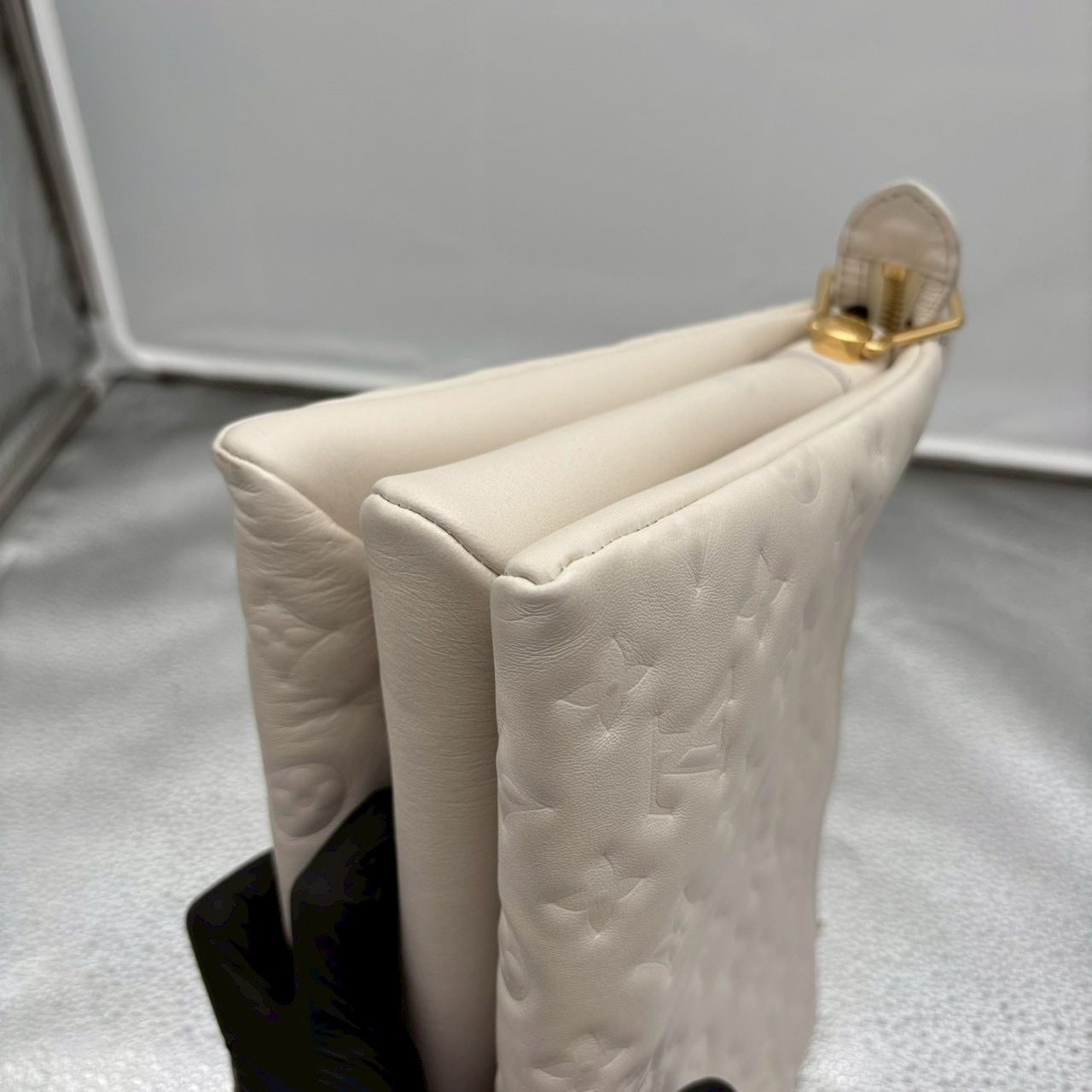 【未使用】ヴィトン　クッサンPM用　チェーン　ショルダーストラップ　モノグラム LOUIS VUITTON - 【未使用】ヴィトン クッサンPM用 チェーン