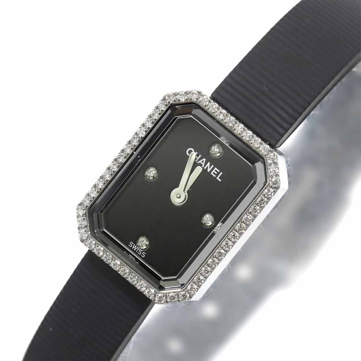 シャネル CHANEL プルミエール H2434 ダイヤベゼル レディース