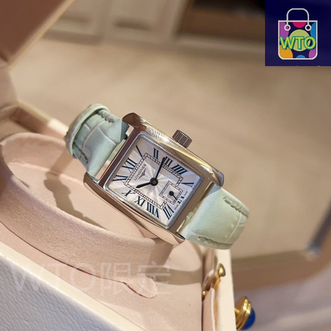 ご購入大歓迎です 未使用です longines小角ダイヤ腕時計 自動