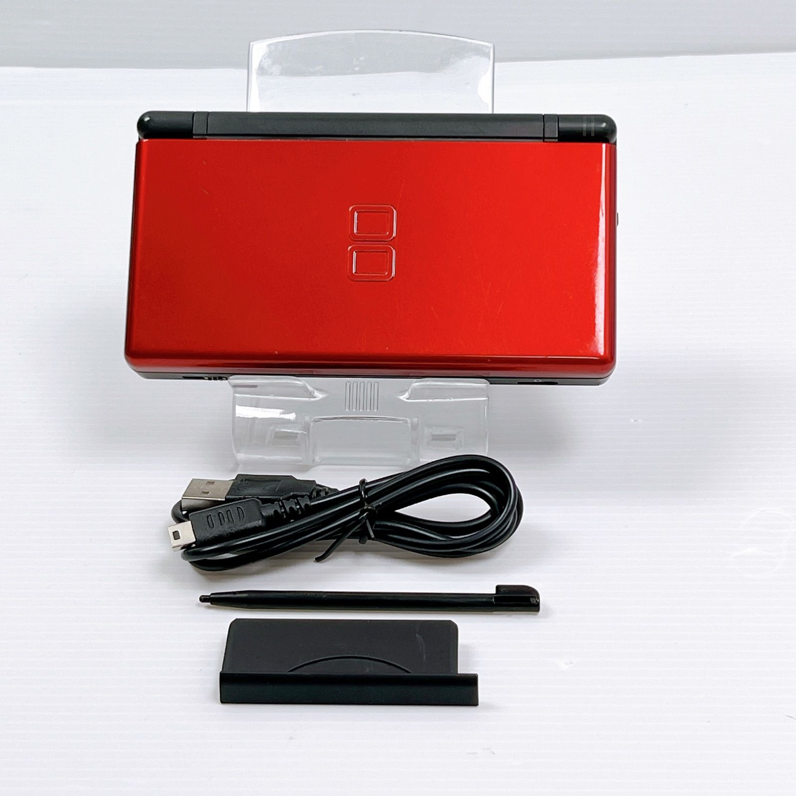 ニンテンドーDS - Nintendo ニンテンドーDS lite クリムゾンブラック　極美品　セット DS Lite クリムゾンブラック 遊べるセット 画面綺麗 動作確認