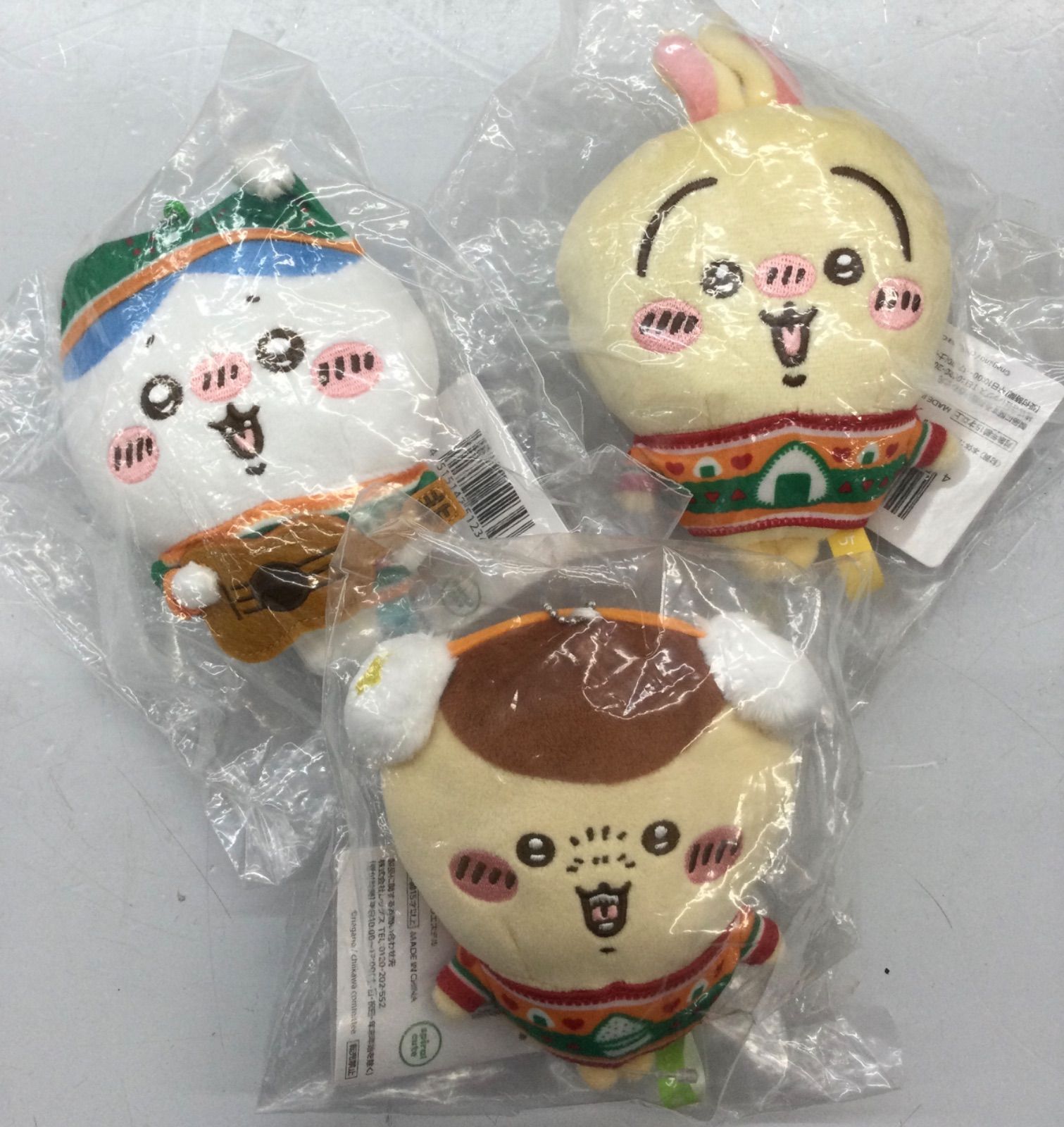 エニマイくじ ☆ちいかわ3体セット☆ABC賞 三体セット！ エニマイくじちいかわが12月13日（金）スタート！クリスマスな