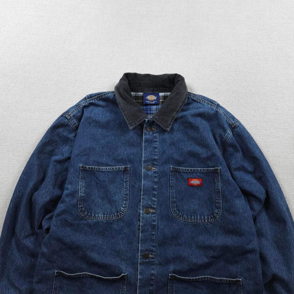 【雷市場（ポンジャン）商品韓国直送】DICKIES(ディッキーズ) オリジナル デニム ワーク ジャケット