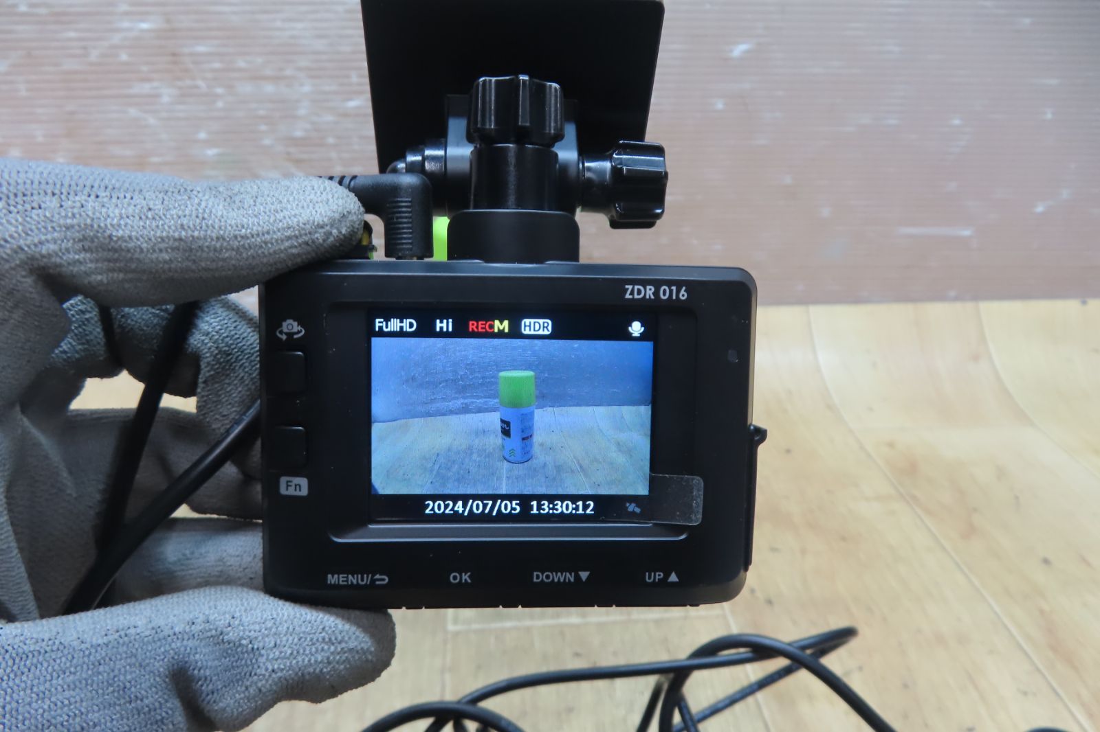 動作保証付 F4333|COMTEC コムテック ZDR016 前後2カメラ|フロント|リア|ドライブレコーダー|ドラレコ 駐車監視 1080P|32GB|SDカード付 シガー