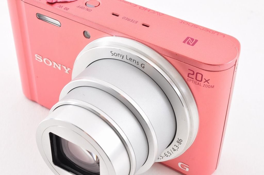  ソニー SONY Cyber shot DSC WX 350 ピンク コンパクトデジタルカメラ 光学20倍ズーム Wi Fi搭載 コンパクトデジタルカメラ デジタルカメラ
