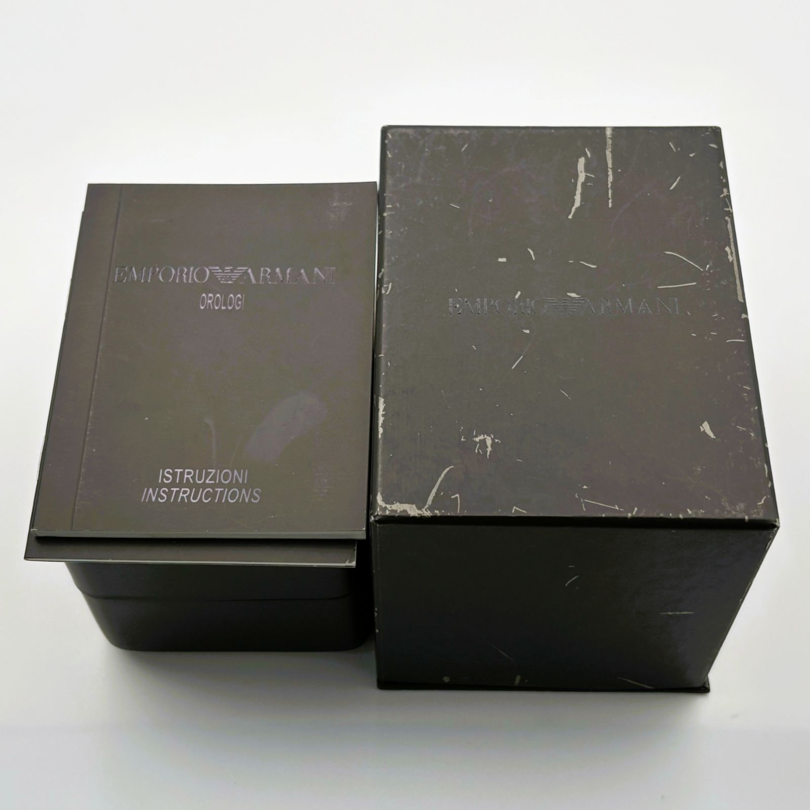 Emporio Armani アルマーニ クォーツ 腕時計 AR-5300（箱・説明