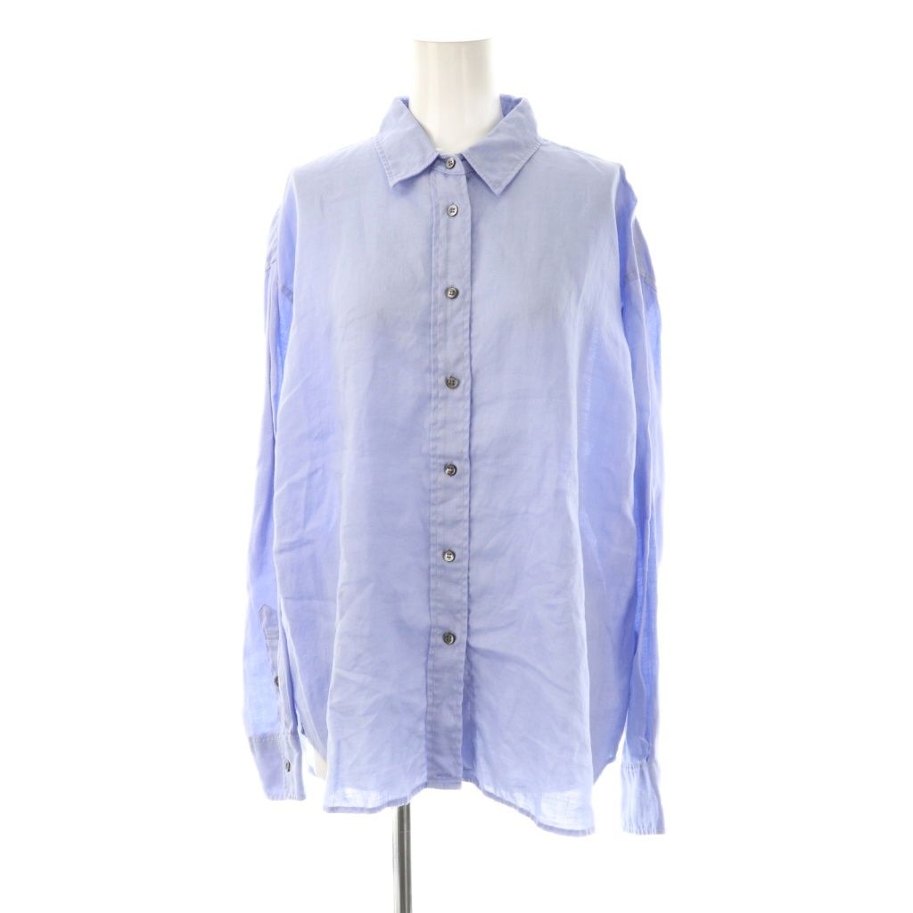 イエナ IENA 25SS ウォッシャブル リネン2WAY シャツ 長袖 ライト  