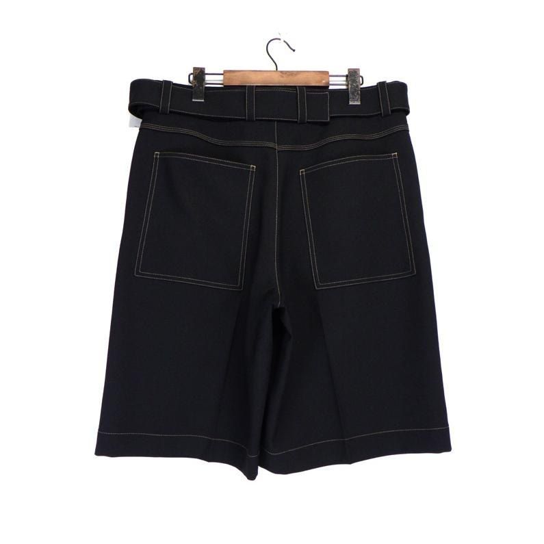 ジルサンダー JIL SANDER J22KA0274 ベルト センタープレス ハーフ パンツ ショーツ 43979