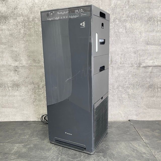 ダイキン加湿空気清浄機 動作保証 DAIKIN MCK55W-H ストリーマ 2020年製 ブラック リモコン付き|514140