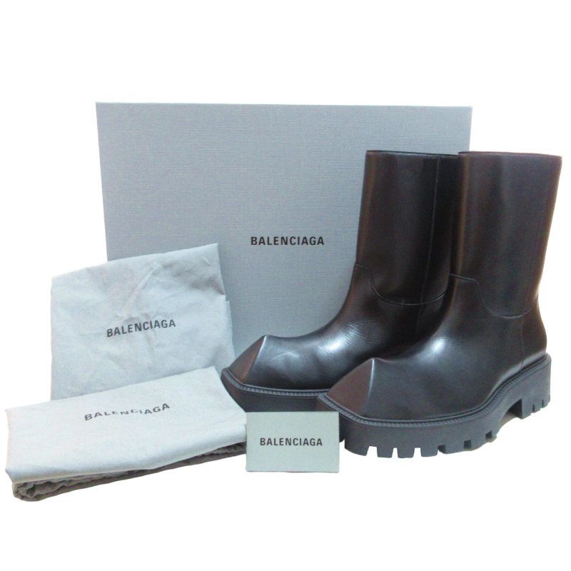 未使用 箱付き バレンシアガ BALENCIAGA RHINO LONG BOOTS リノ 