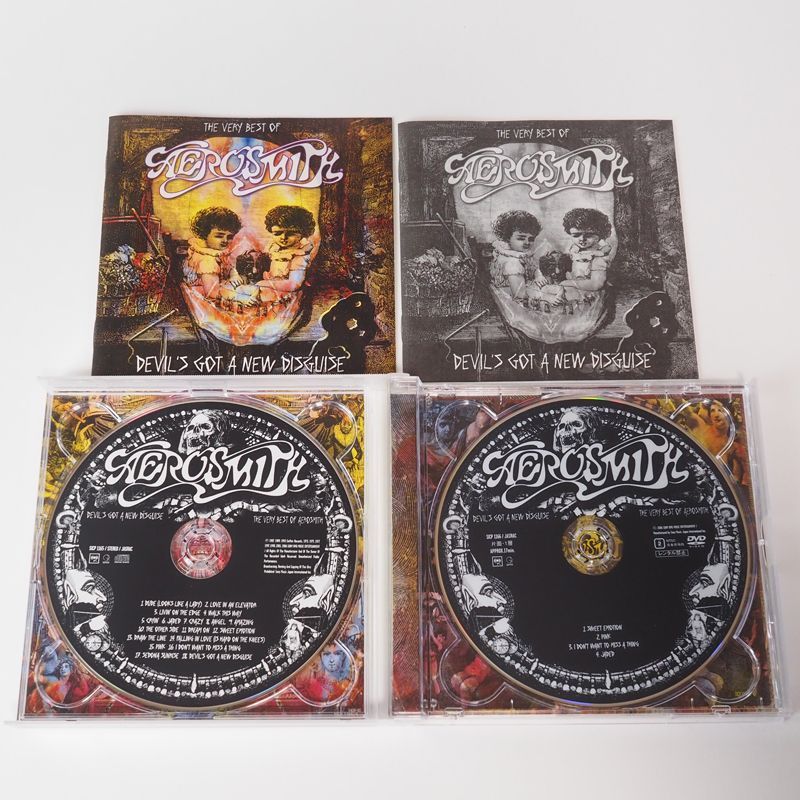 エアロスミス 濃縮極極ベスト DEVIL'S GOT A NEW DISGUISE THE VERY BEST OF AEROSMITH  (初回生産限定盤) （国内盤）CD 洋楽 [洋Y1]