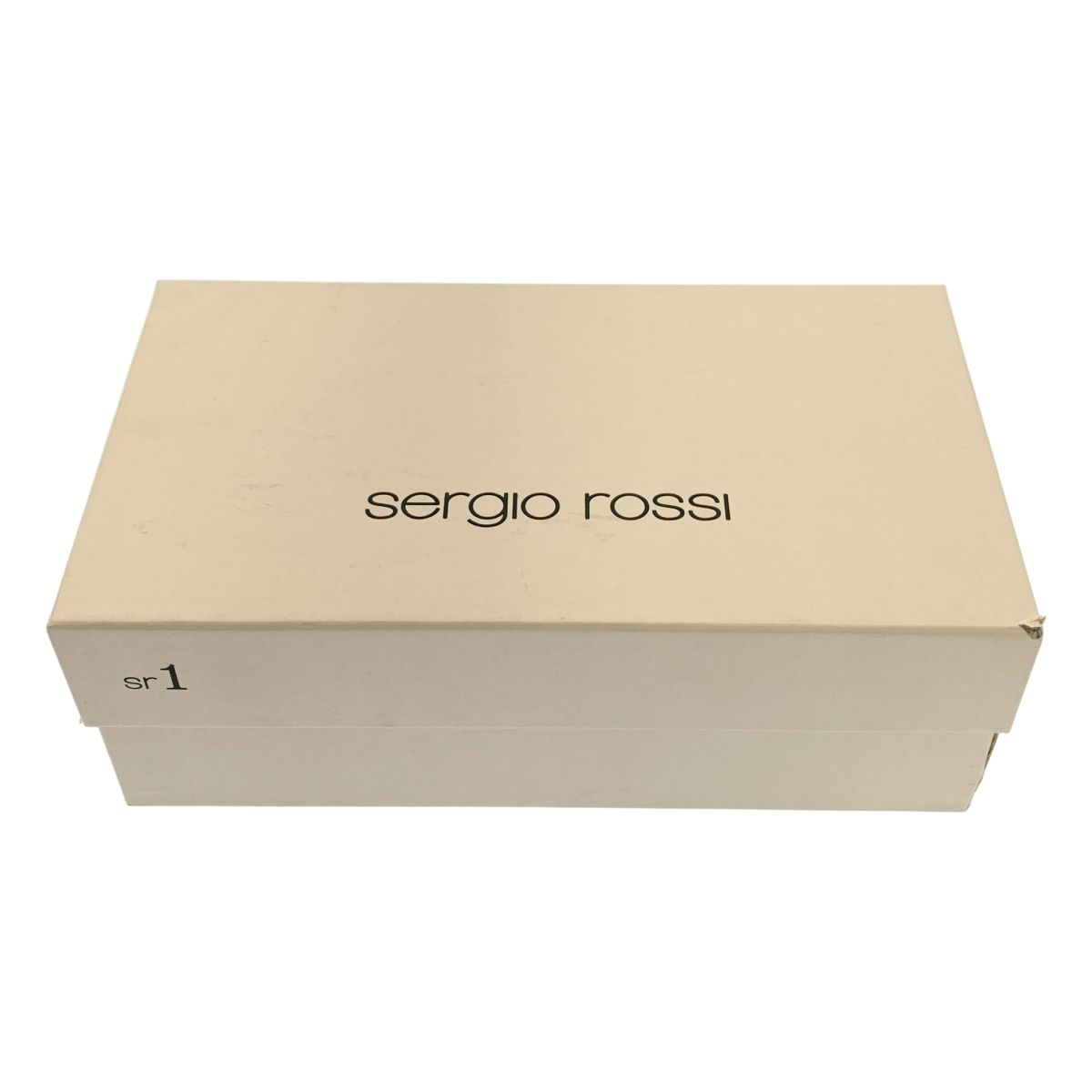 美品】 sergio rossi / セルジオロッシ | SR1 スクエアトゥ メタル