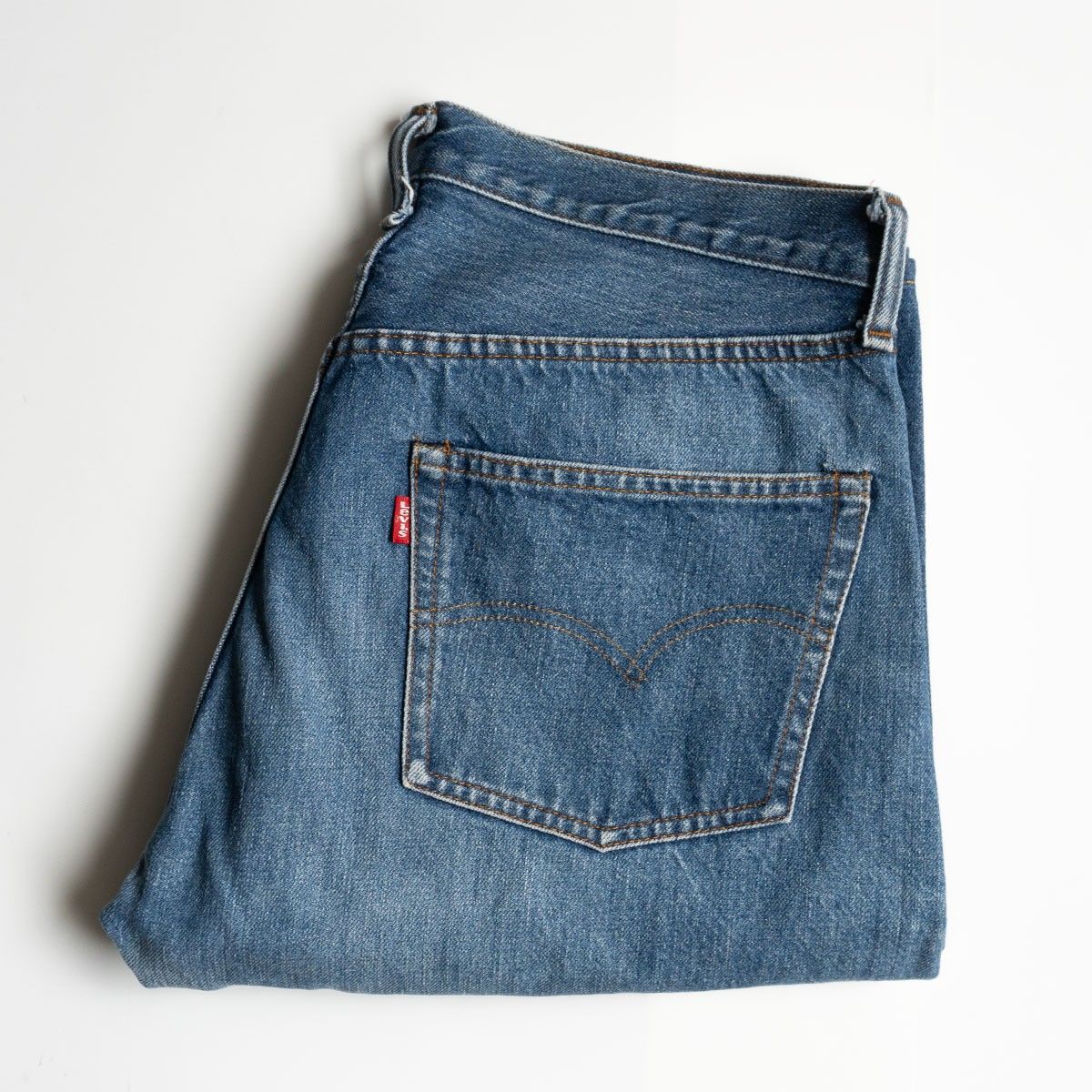 【雰囲気抜群/80s】 LEVI'S 【501 66後期 赤耳 デニムパンツ】36×40 ボタン裏6 リーバイス アメリカ USA 製 ヴィンテージ 25090306 雰囲気抜群/80s】 LEVI'S 【501 66後期 赤耳 デニムパンツ】36×40 ボタン裏