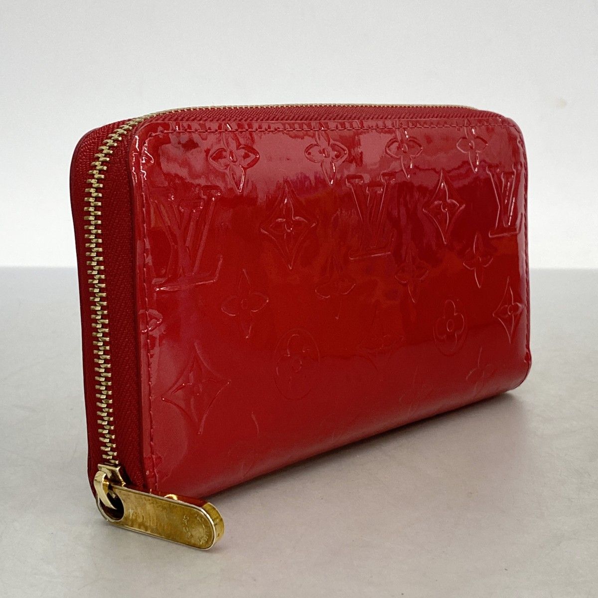 LOUIS VUITTON ポムダムール レッド ストライプ 長財布 LOUIS VUITTON - ルイヴィトン M91981 長財布 ポムダムール