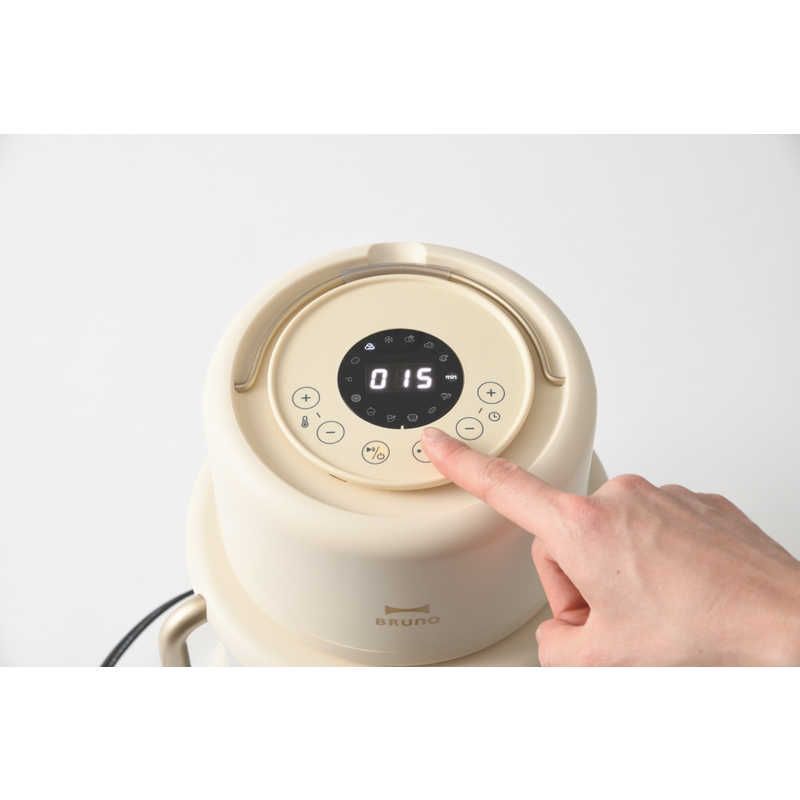 新品 未開封 】 BRUNO ブルーノ ガラスエアフライヤー -IV BOE122 未
