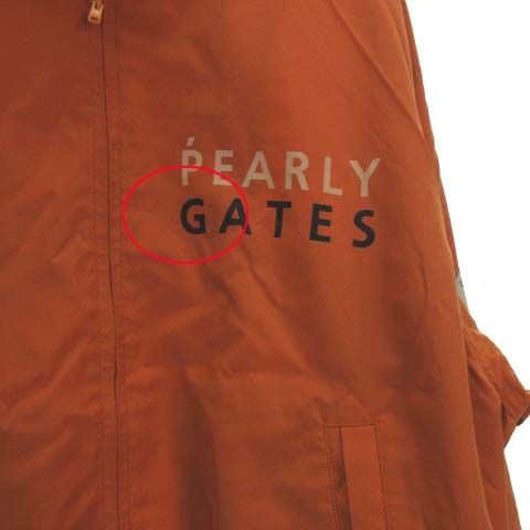 PEARLY GATES オレンジジャケット 楽天市場】パーリーゲイツ メンズ（カラーオレンジ）（ブルゾン