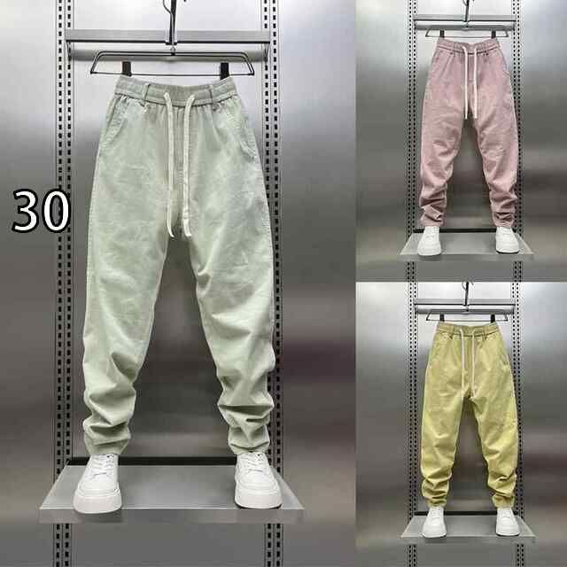 [30]メンズ ファッション 服 用 オシャレ シンプル 大人 かっこいい ストリート 夏コーデ  カジュアル パンツ スリム 快適 スキニー ストレート パンツ 