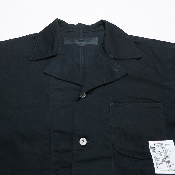 NEIGHBORHOOD 242AQNH-JKM06 Mサイズ BW BW . COVERALL JACKET / BLACK (242AQNH-JKM06) | セレクトショップ