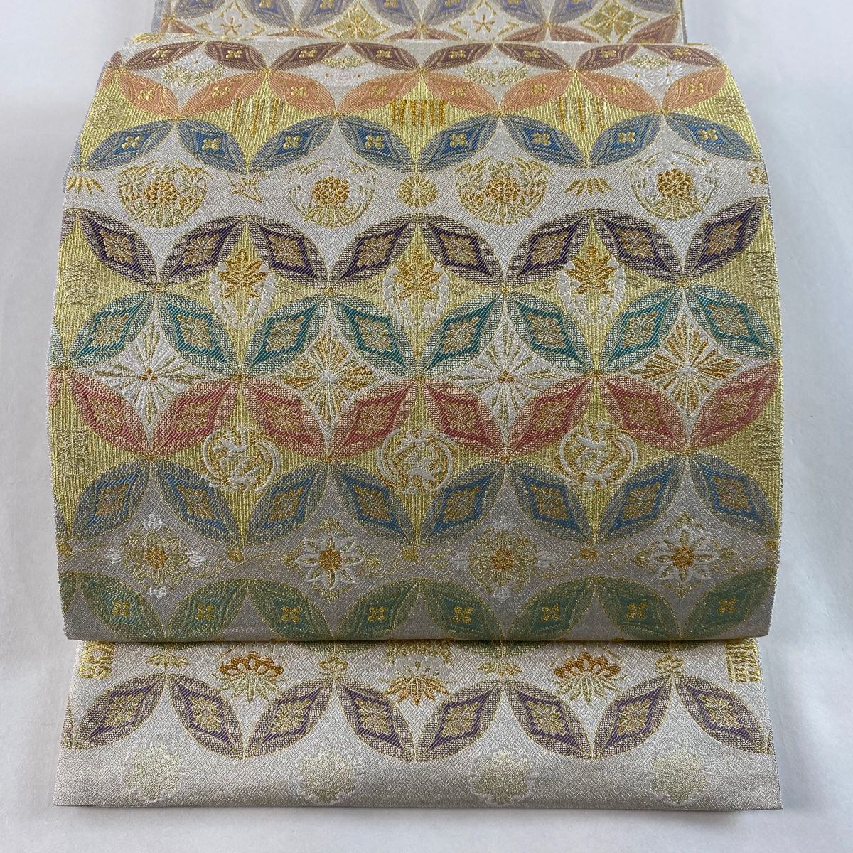 袋帯 美品 逸品 全通 正絹 【中古】（袋帯 美品 逸品 全通 正絹 【中古  