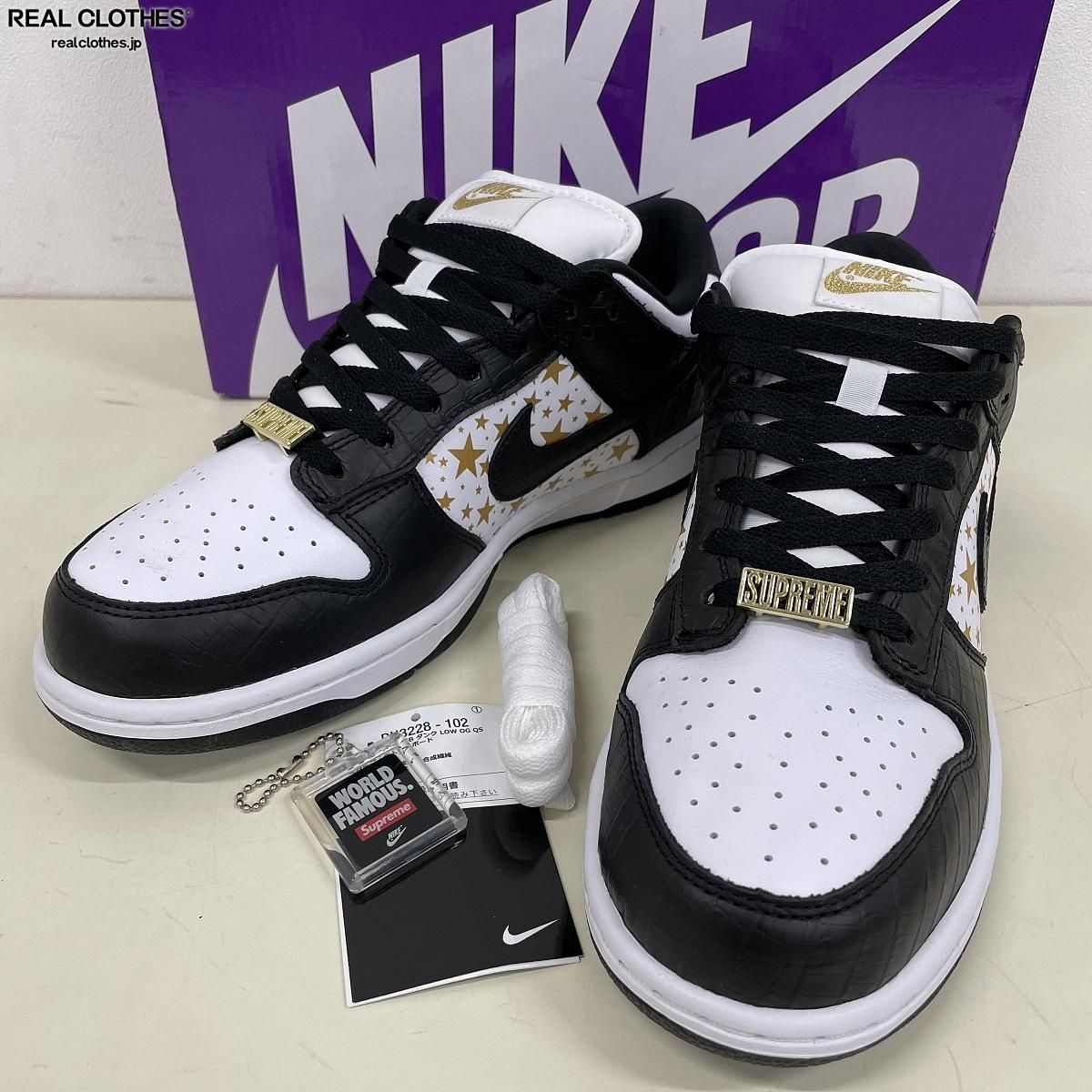 新品未使用 NIKE SB DUNK LOW OG QS Supreme28.5シュプリーム