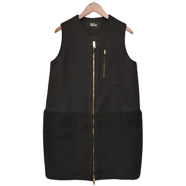 THE RERACS ザ リラクス ボア切替ワンピース ベスト 16FW-REOP-032L-J 