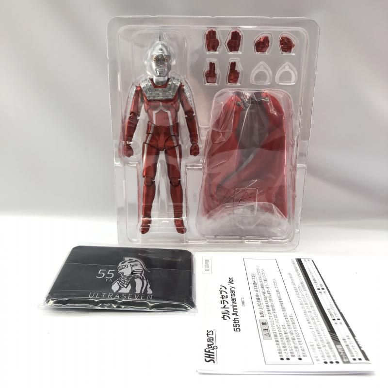 新品未開封　ウルトラセブン　55th Anniversary ver S.H.Figuarts Ultraseven 55th Anniversary Ver. TAMASHII WEB