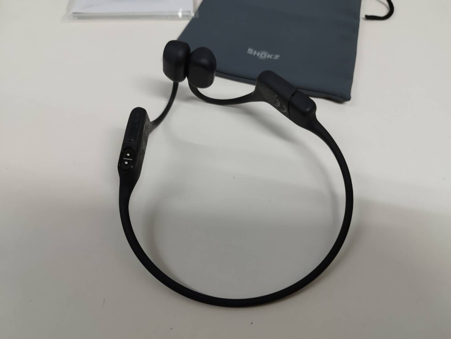 SHOKZ OpenRun S803/骨伝導イヤホン/ブラック
