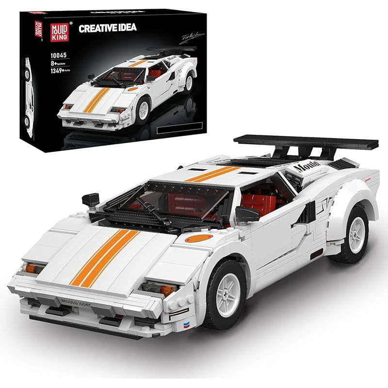 Mould King 10045 MOCテクノロジーカーモデル、創造性