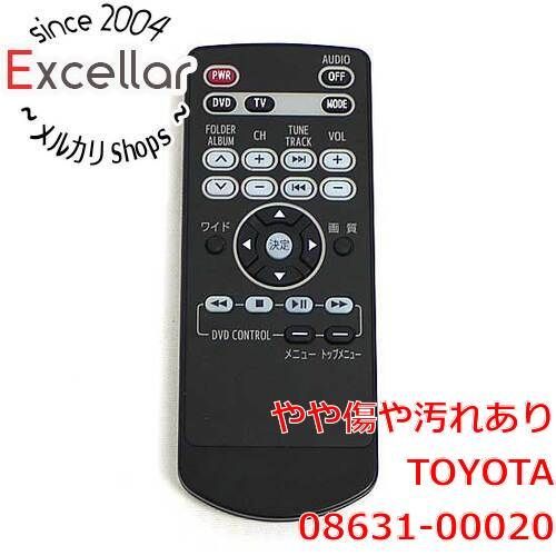 [bn:7] トヨタ純正 リアモニター用リモコン　08631-00020