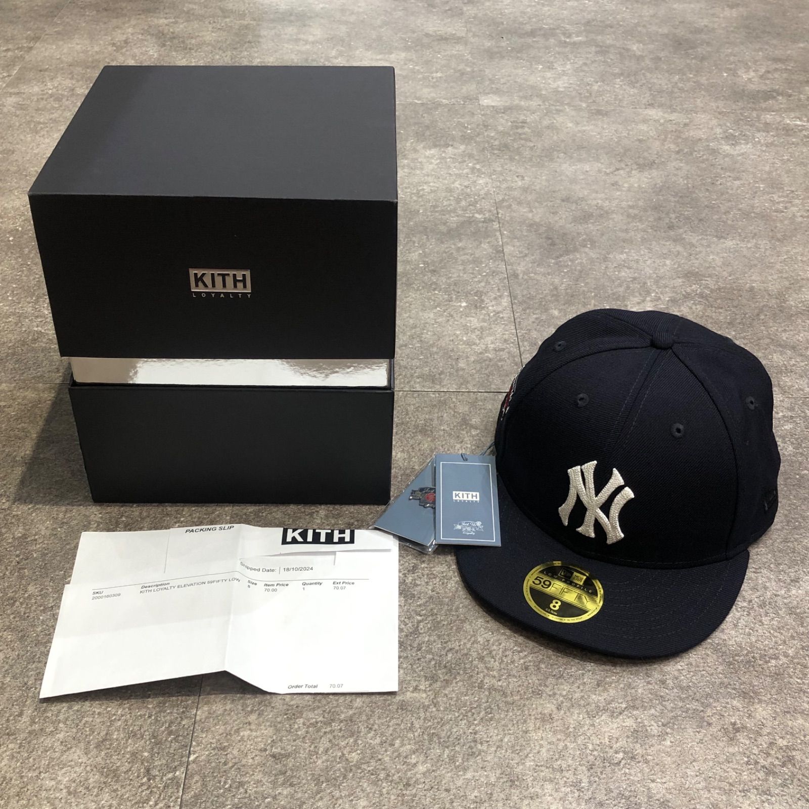 未使用品 KITH Loyalty Program New Era for Yankees 刺繡 ヤンキース 