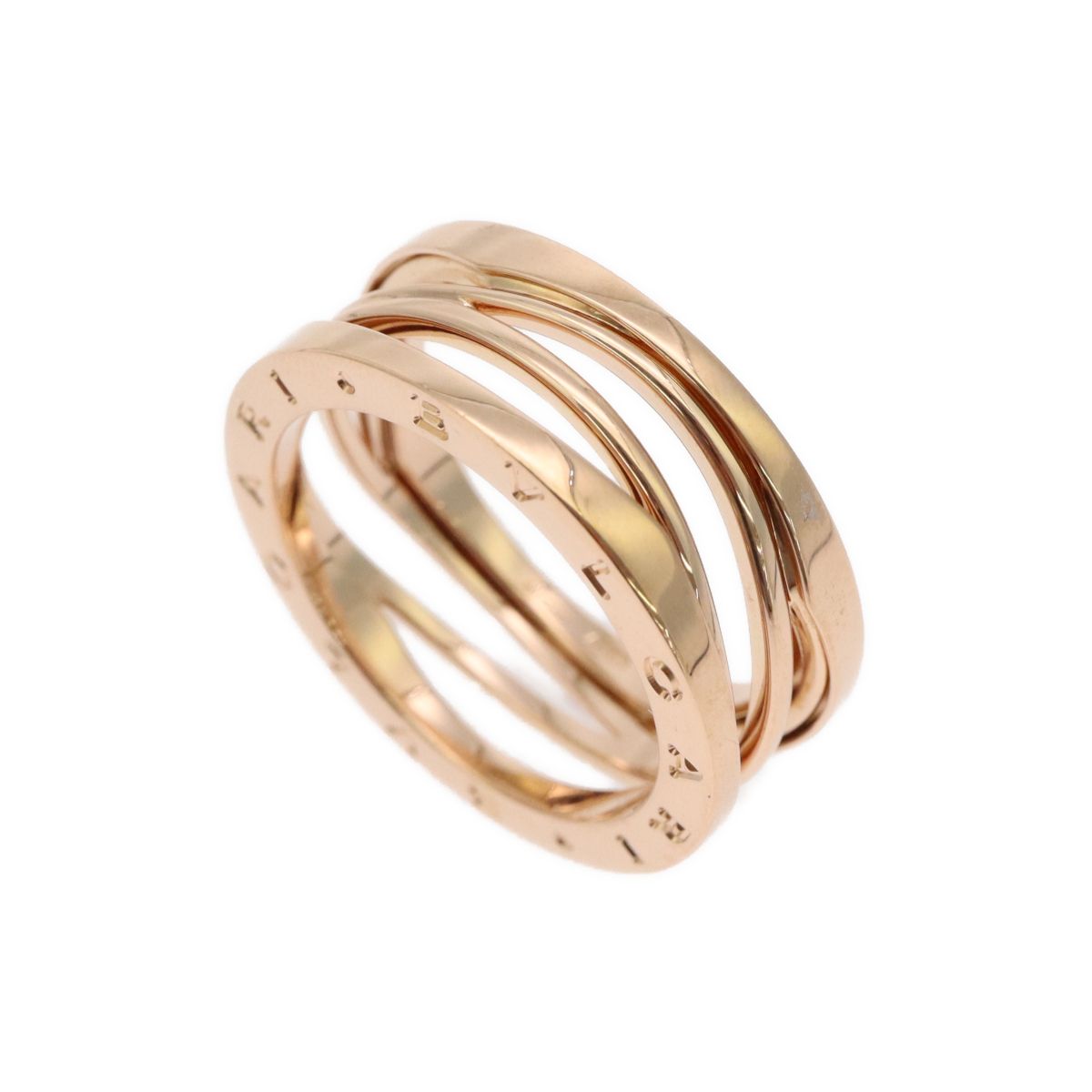 BVLGARI ブルガリ Au750 18金ローズゴールド ピンクゴールド ビー 