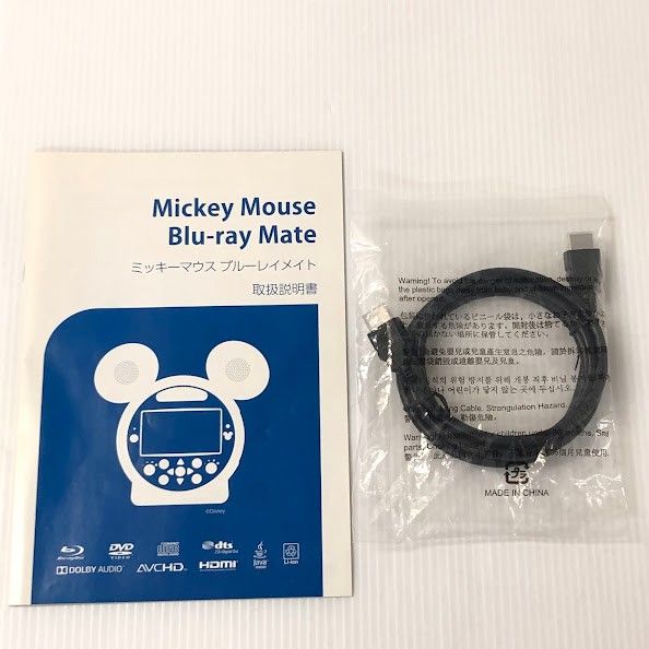 【美品】DWE ブルーレイメイト プレイヤーDisneyワールドファミリー Disney - ミッキーブルーレイメイト ディズニー英語システム DWE