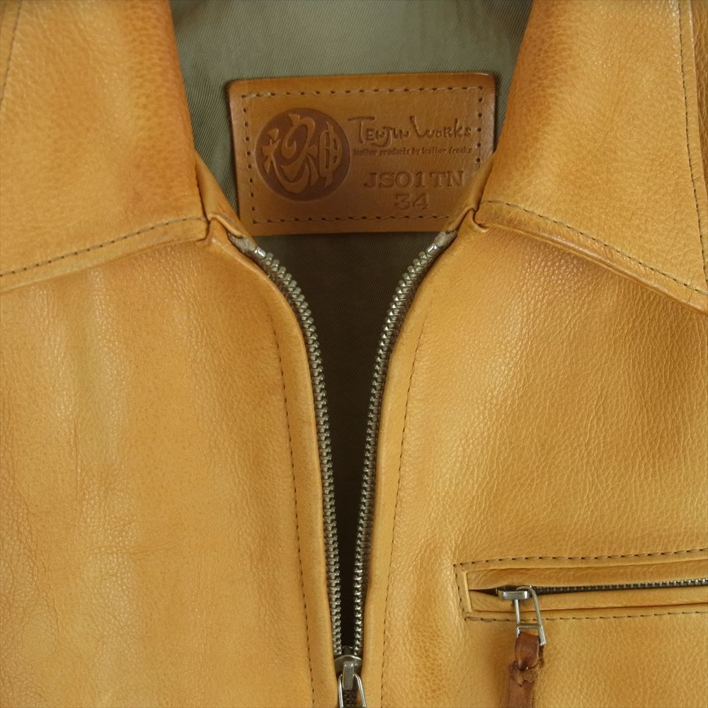 天神ワークス Tenjin Works JS01 SINGLE COLLAR JACKET SPORTS JACKET