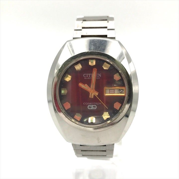 腕時計 CITIZEN コスモトロン 電磁テンプ 動作未確認 ショップ