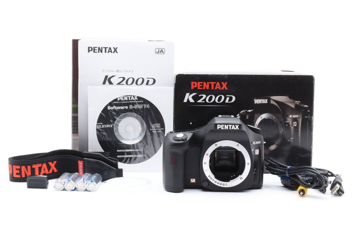 ☆ショット数わずか245枚☆ ペンタックス PENTAX K200D ボディ