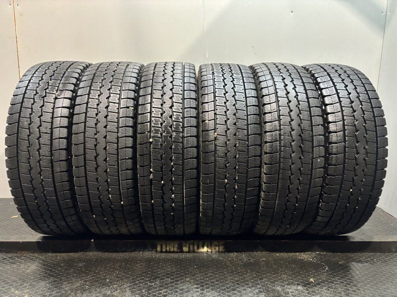 DUNLOP LT03M 205|70R16 111|109L LT 16インチ ライトトラック用 スタッドレス 6本 20年製 バリ溝 エルフ キャンター等 KTT446