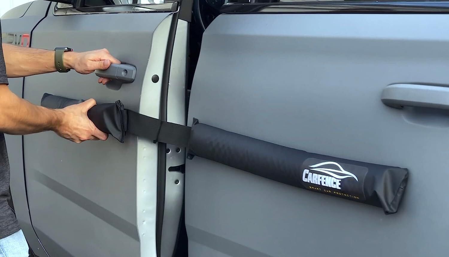 HRX Glass 車のドアへこみプロテクター コレクション (2ドアパック