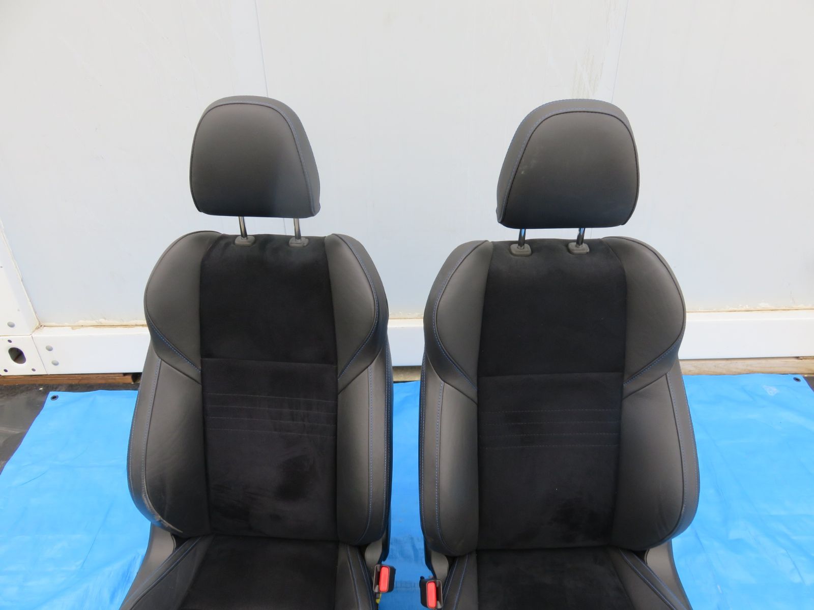 純正 ハーフレザー