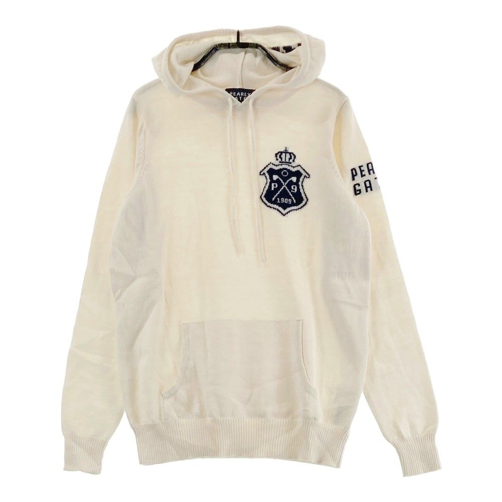 PEARLY GATES パーリーゲイツ ニットパーカー ネイビー系 1