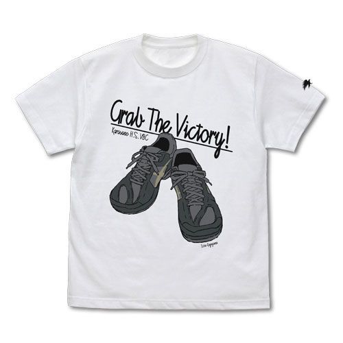 ハイキュー！！ TO THE TOP 影山飛雄シューズ Tシャツ/WHITE-M 4549970170512