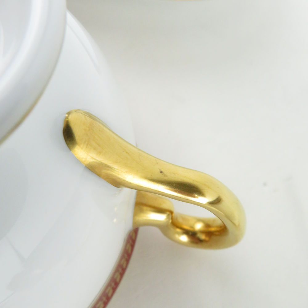 美品 OKURA 大倉陶園 ゴールドウィング カップ＆ソーサー 2客