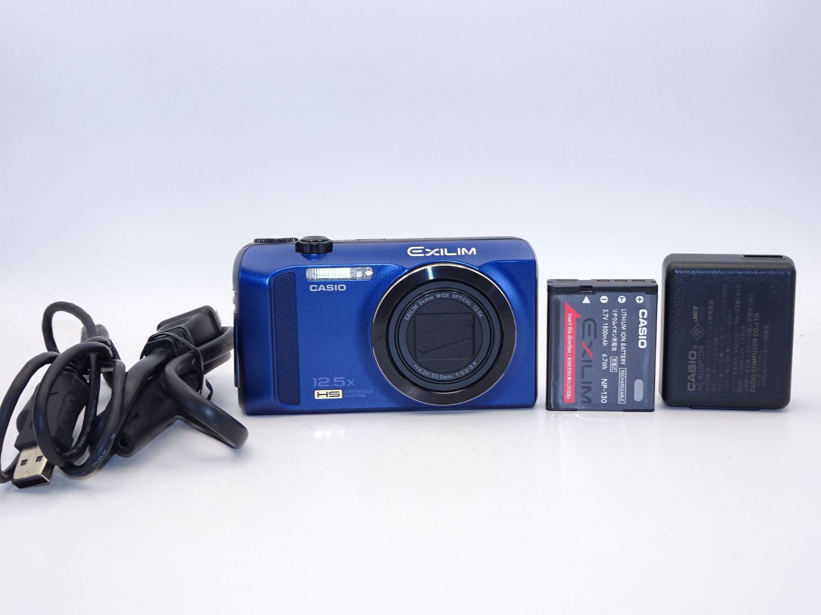 CASIO EXILIM EX-ZR200 ブルー Amazon.com : Casio Exilim EX-ZR200 High Speed 16 MP, 12x